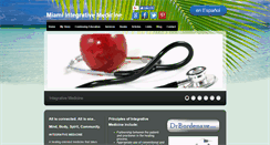 Desktop Screenshot of miamiintegrativemedicine.com